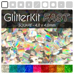 SQUARE 4,0 Holo GlitterKit...