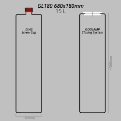 XXL Bottle GL180 680x180mm...