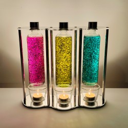 CandleGlow O3 Glitter Tea...