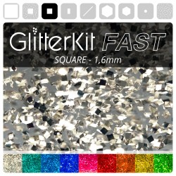 SQUARE 1,6 GlitterKit Fast