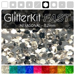 HEXAGONAL 3,2 GlitterKit Fast